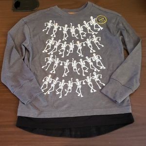 $5 with bundle! Girls Long-Sleeve Skeleton Glows